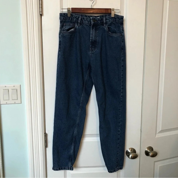 Selena Blue Denim  Mom Jeans - Picture 2 of 5